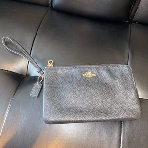 Coach Wristlet in Black